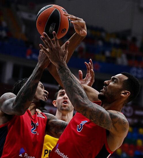 Russia Basketball Euroleague CSKA - Maccabi