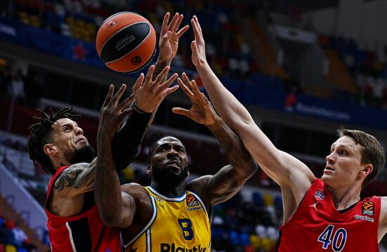 Russia Basketball Euroleague CSKA - Maccabi