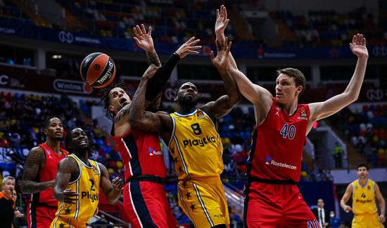 Russia Basketball Euroleague CSKA - Maccabi