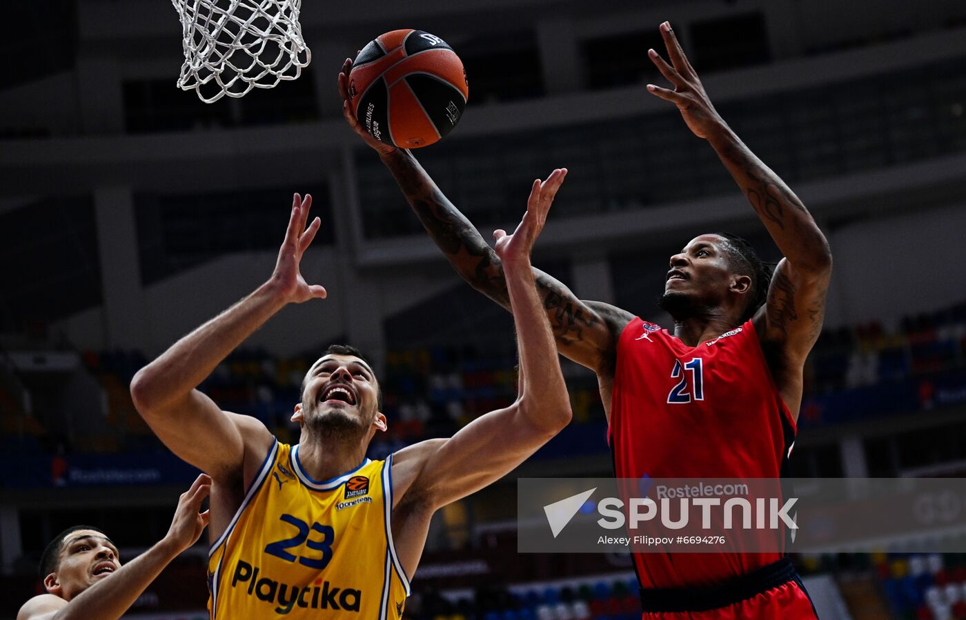 Russia Basketball Euroleague CSKA - Maccabi