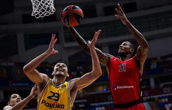 Russia Basketball Euroleague CSKA - Maccabi