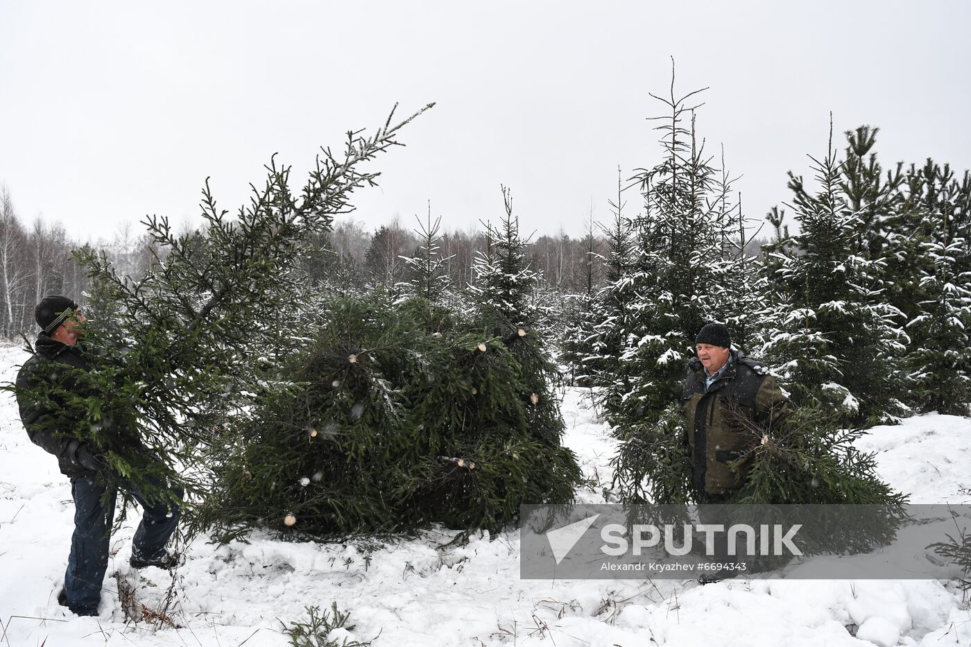 Russia New Year Festive Season Preparations