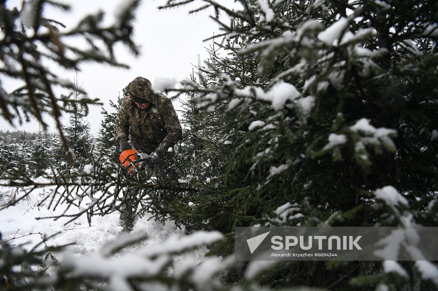 Russia New Year Festive Season Preparations
