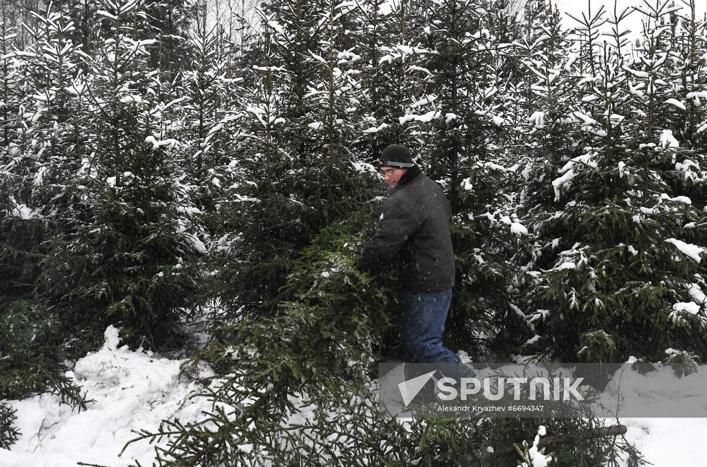 Russia New Year Festive Season Preparations