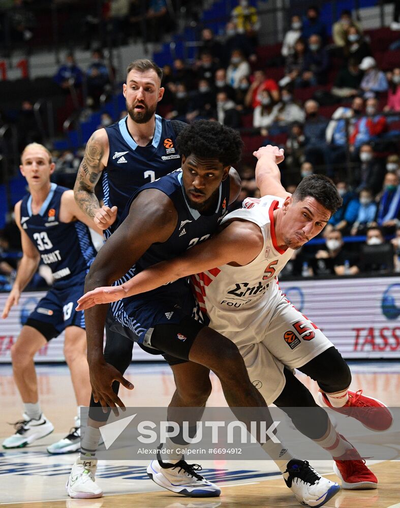 Russia Basketball Euroleague Zenit - Olympiacos
