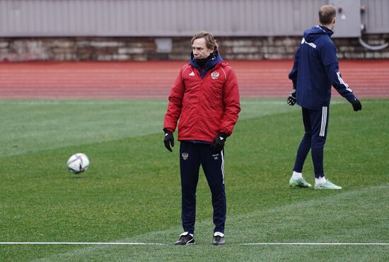 Russia Soccer 2022 World Cup Qualifiers Russia Training