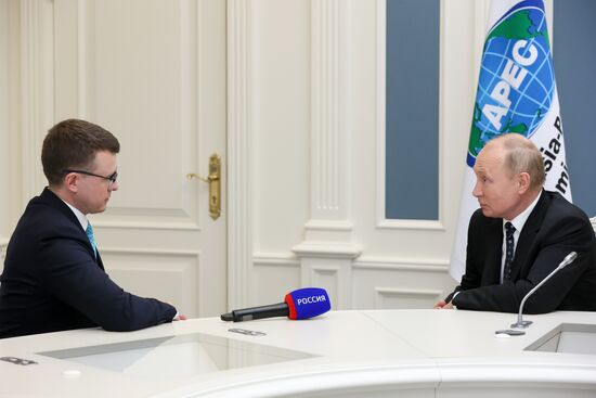 Russia Putin Interview