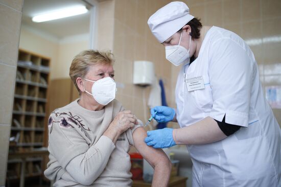 Russia Coronavirus Vaccination