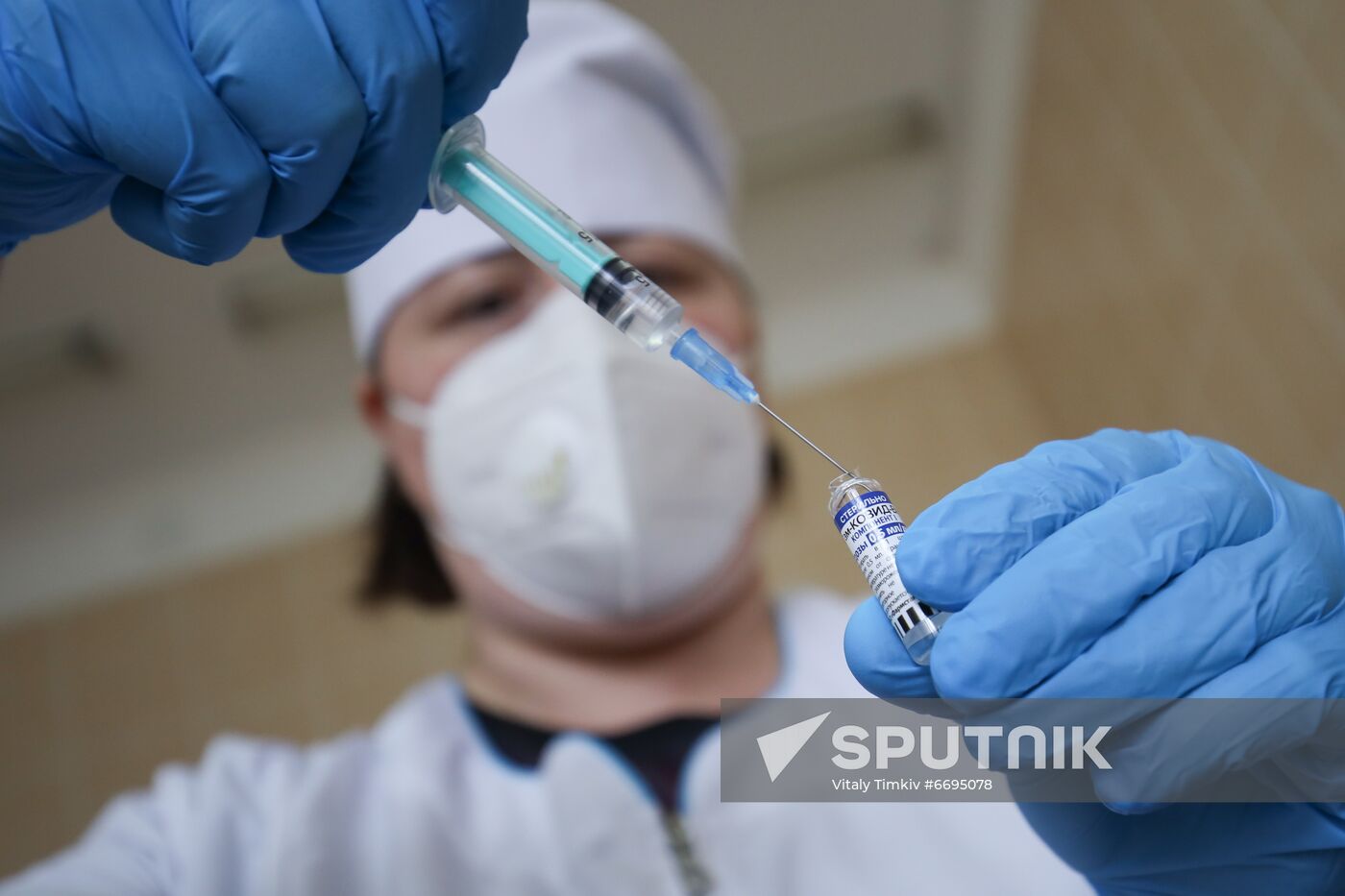 Russia Coronavirus Vaccination