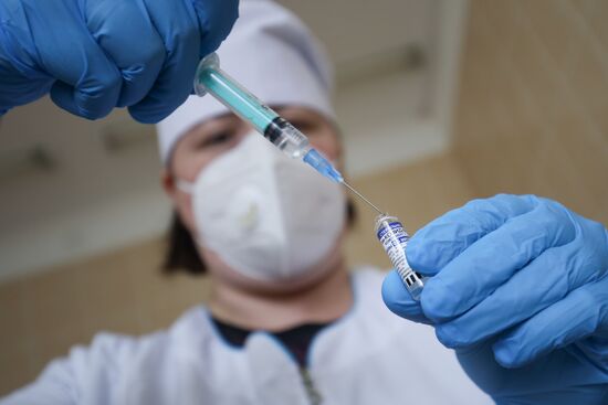 Russia Coronavirus Vaccination