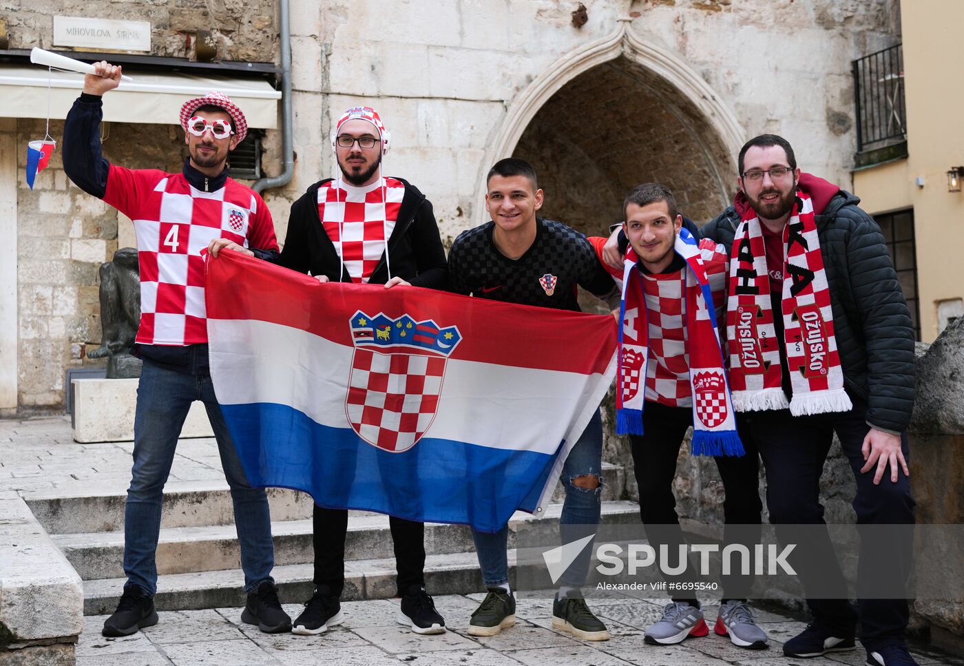 Croatia Soccer 2022 World Cup Qualifiers Croatia - Russia