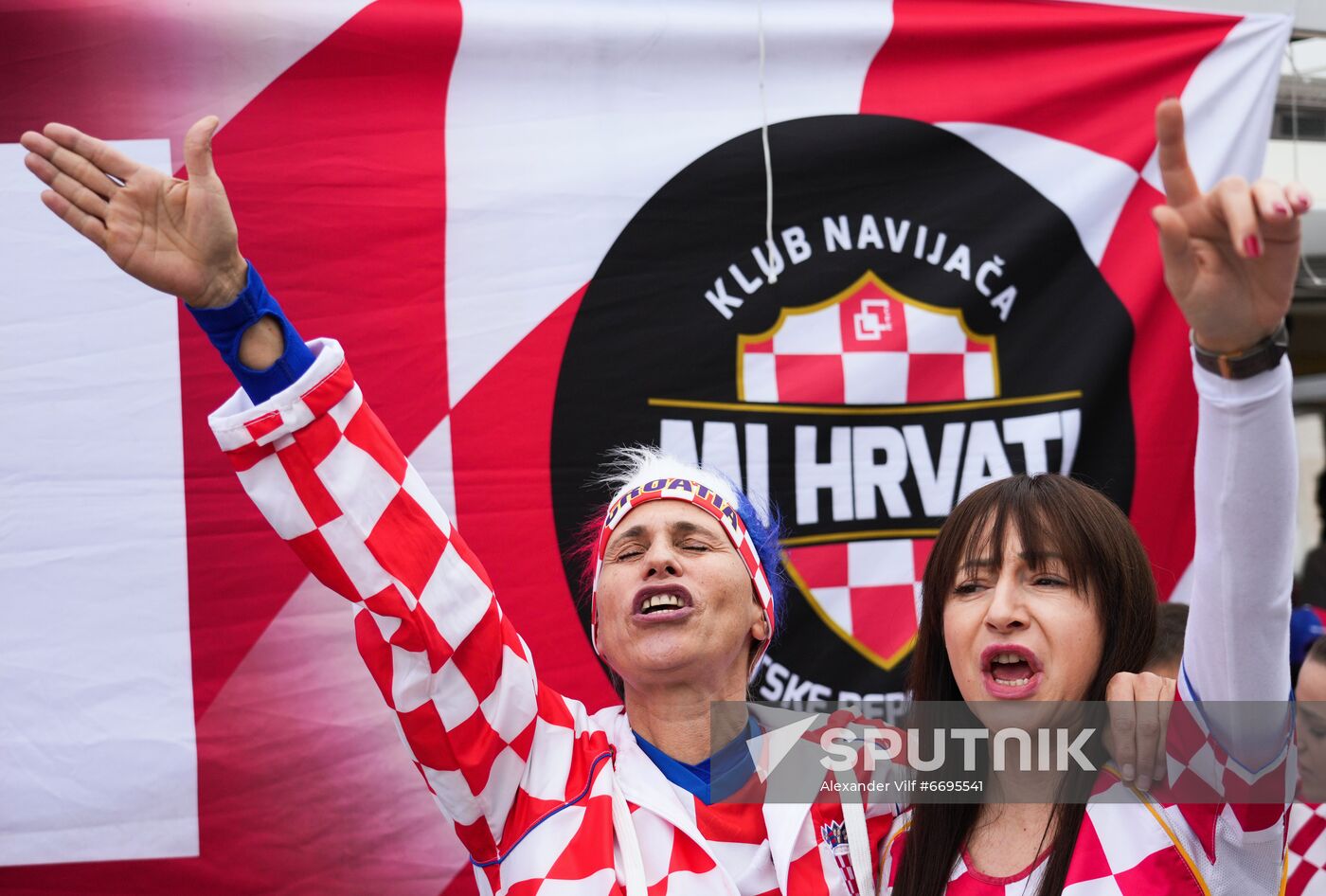 Croatia Soccer 2022 World Cup Qualifiers Croatia - Russia