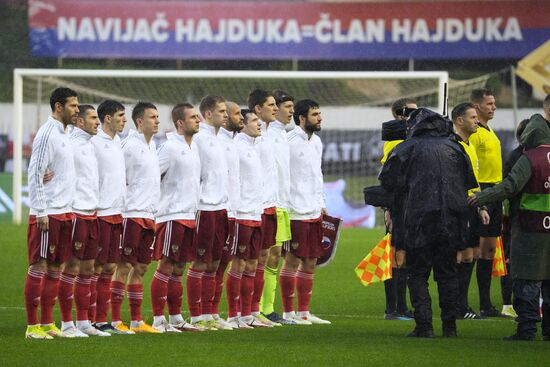 Croatia Soccer 2022 World Cup Qualifiers Croatia - Russia