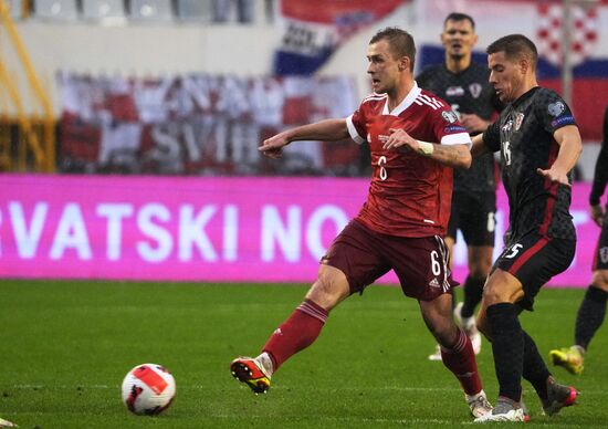 Croatia Soccer 2022 World Cup Qualifiers Croatia - Russia