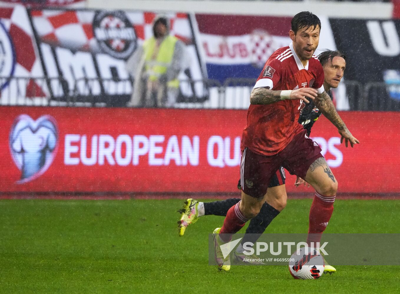 Croatia Soccer 2022 World Cup Qualifiers Croatia - Russia