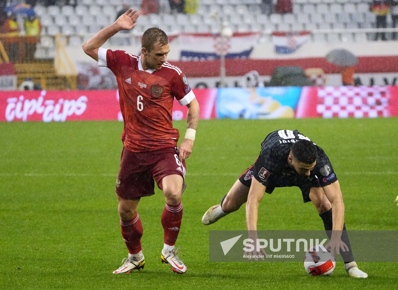 Croatia Soccer 2022 World Cup Qualifiers Croatia - Russia