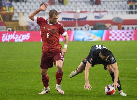 Croatia Soccer 2022 World Cup Qualifiers Croatia - Russia