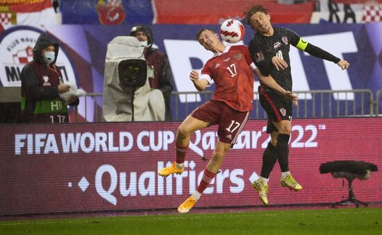 Croatia Soccer 2022 World Cup Qualifiers Croatia - Russia