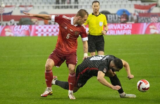 Croatia Soccer 2022 World Cup Qualifiers Croatia - Russia