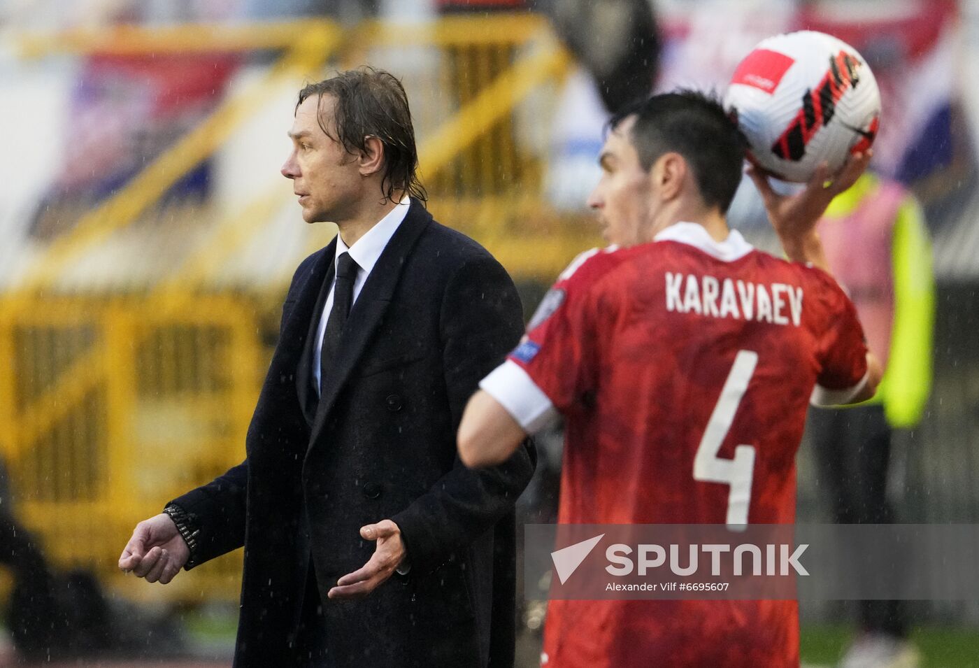 Croatia Soccer 2022 World Cup Qualifiers Croatia - Russia