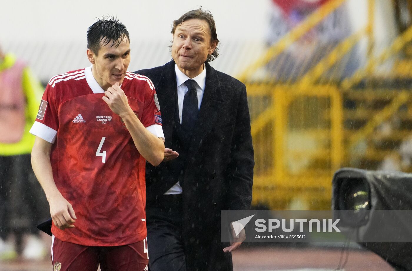 Croatia Soccer 2022 World Cup Qualifiers Croatia - Russia