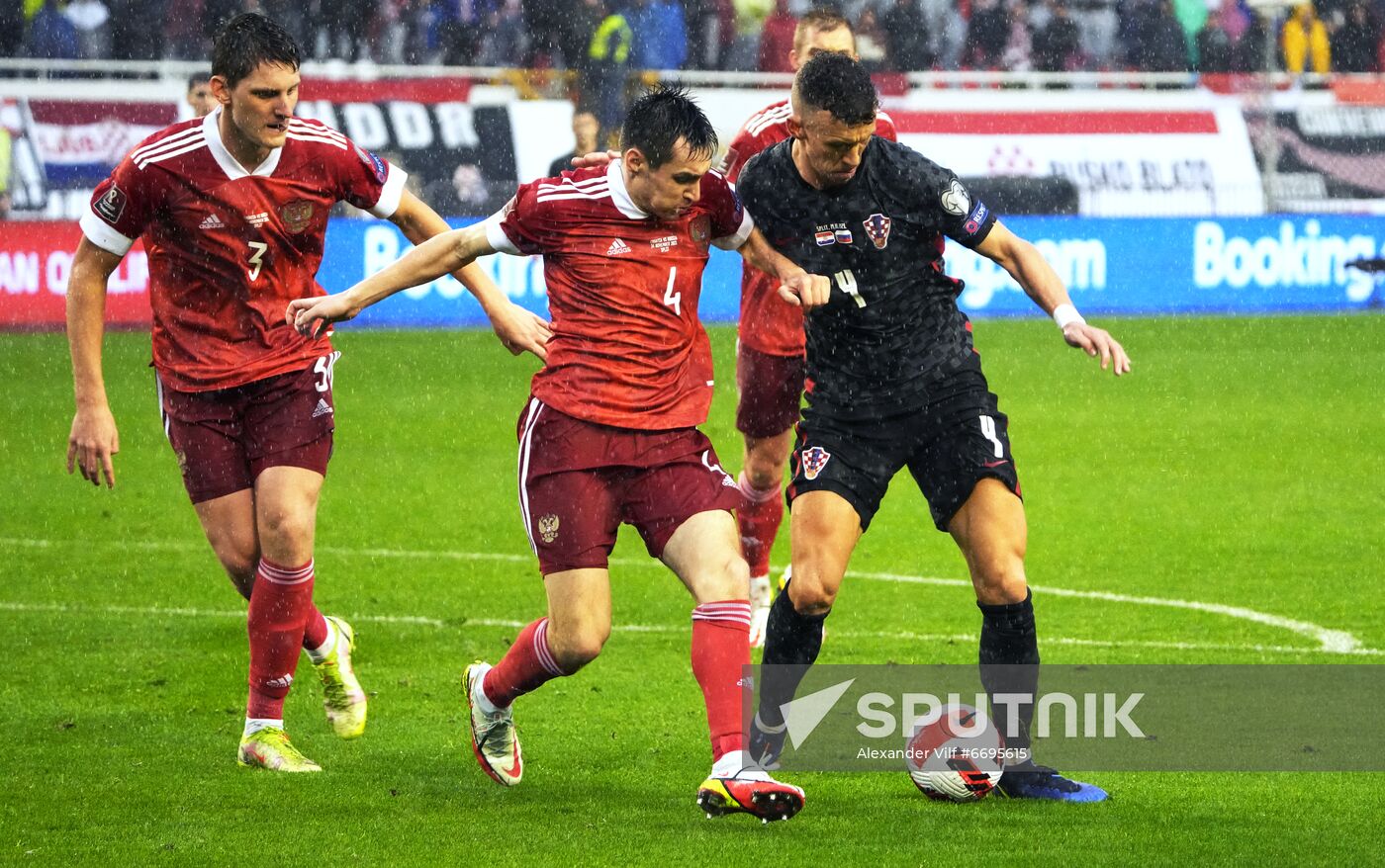 Croatia Soccer 2022 World Cup Qualifiers Croatia - Russia