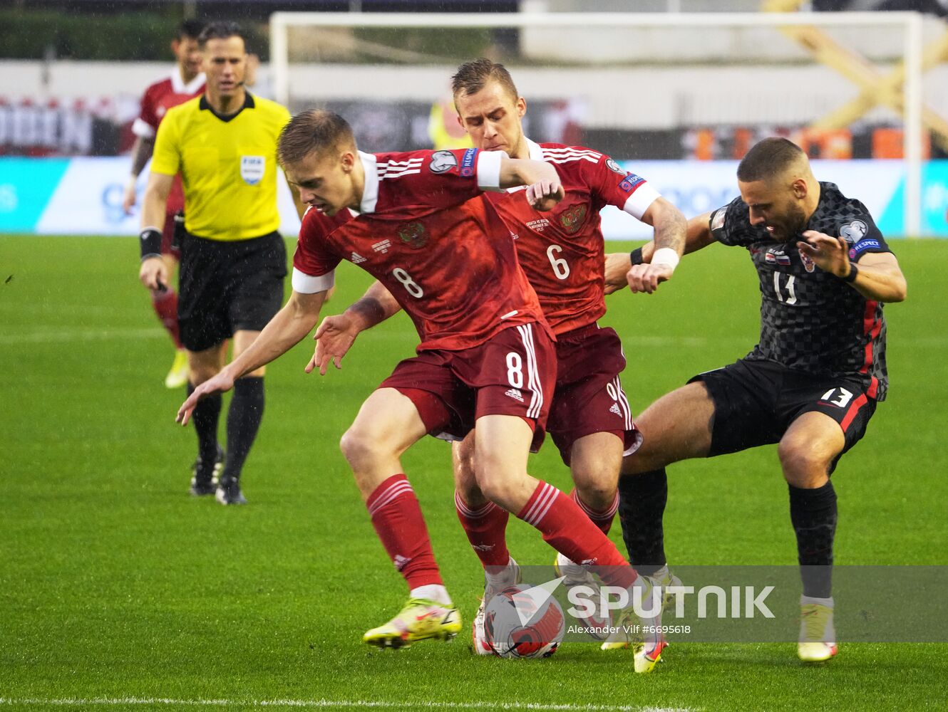 Croatia Soccer 2022 World Cup Qualifiers Croatia - Russia