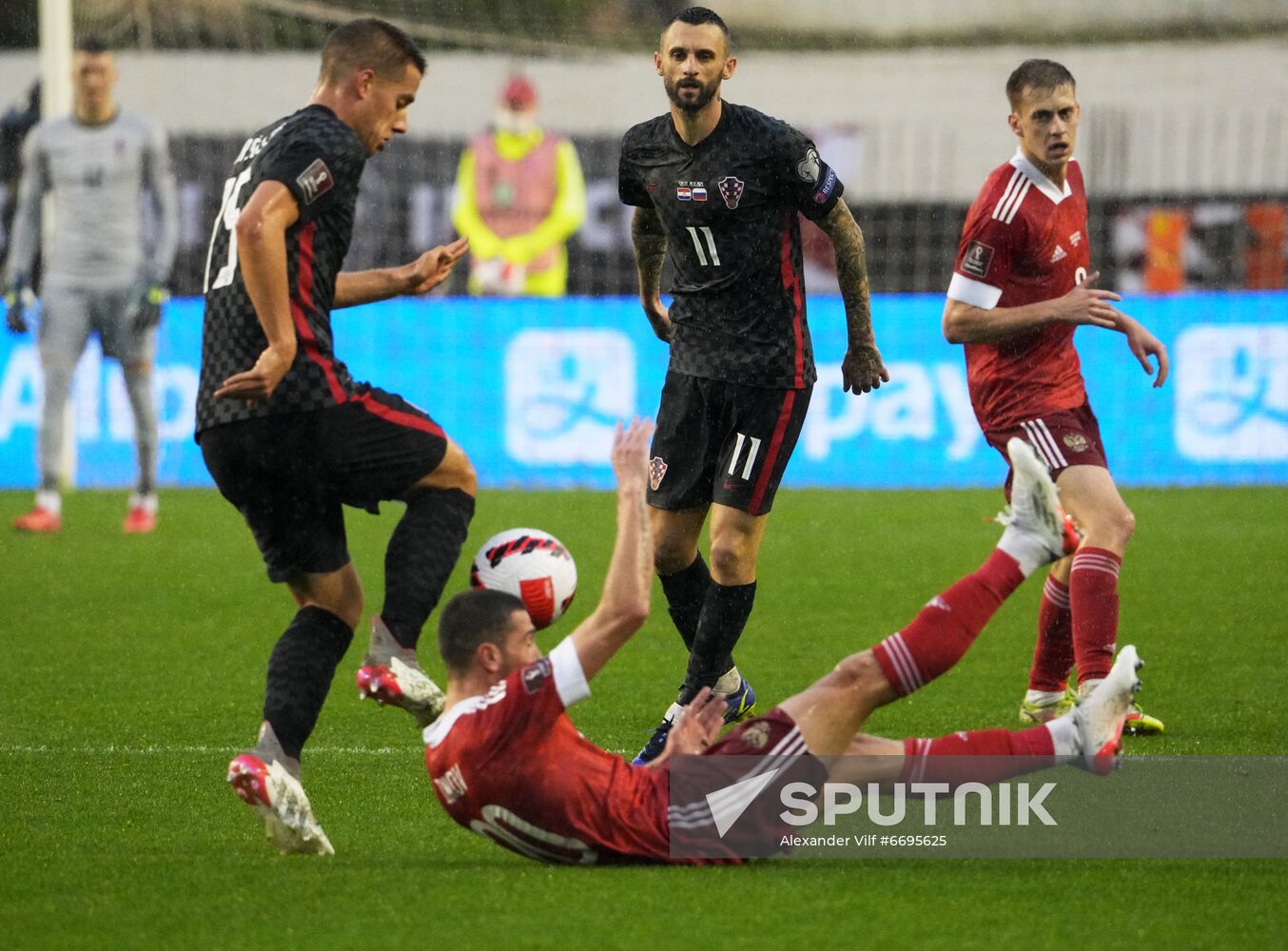 Croatia Soccer 2022 World Cup Qualifiers Croatia - Russia