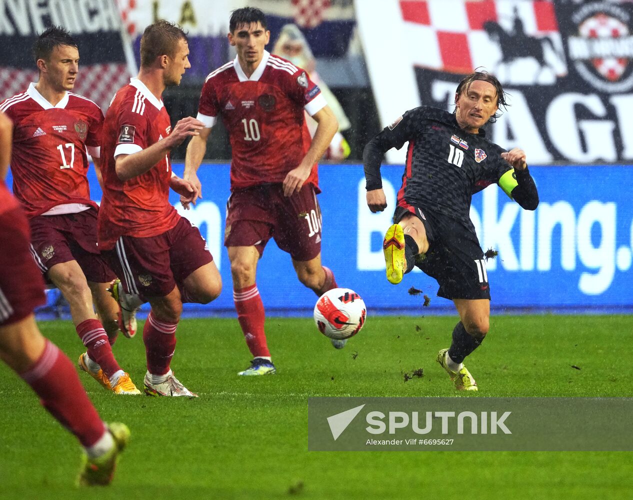 Croatia Soccer 2022 World Cup Qualifiers Croatia - Russia