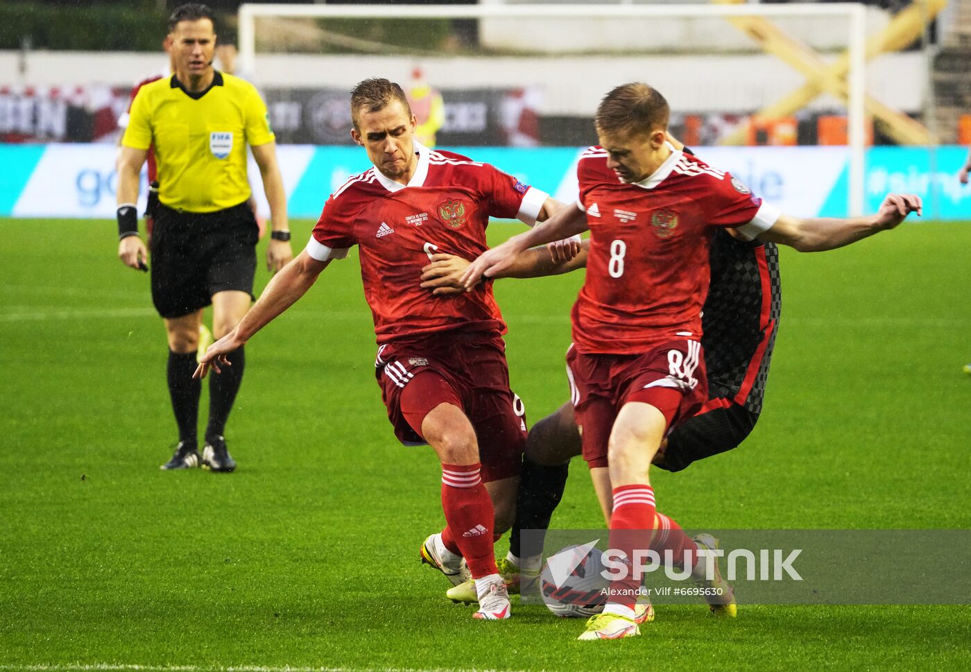 Croatia Soccer 2022 World Cup Qualifiers Croatia - Russia