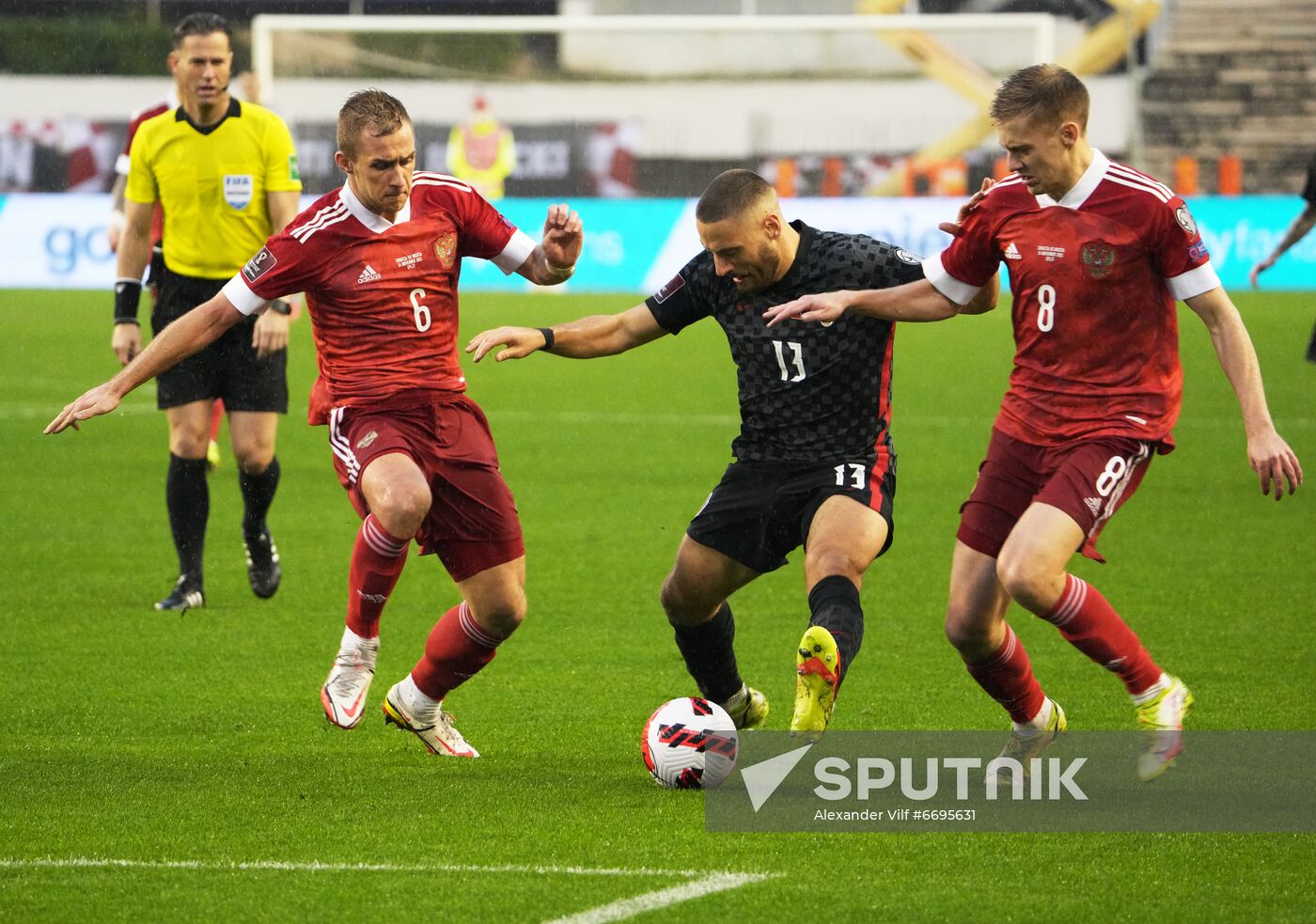 Croatia Soccer 2022 World Cup Qualifiers Croatia - Russia