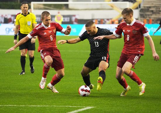 Croatia Soccer 2022 World Cup Qualifiers Croatia - Russia