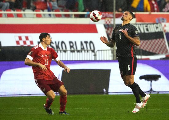 Croatia Soccer 2022 World Cup Qualifiers Croatia - Russia