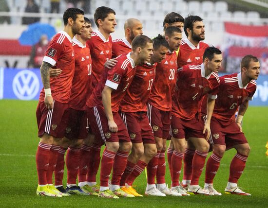 Croatia Soccer 2022 World Cup Qualifiers Croatia - Russia