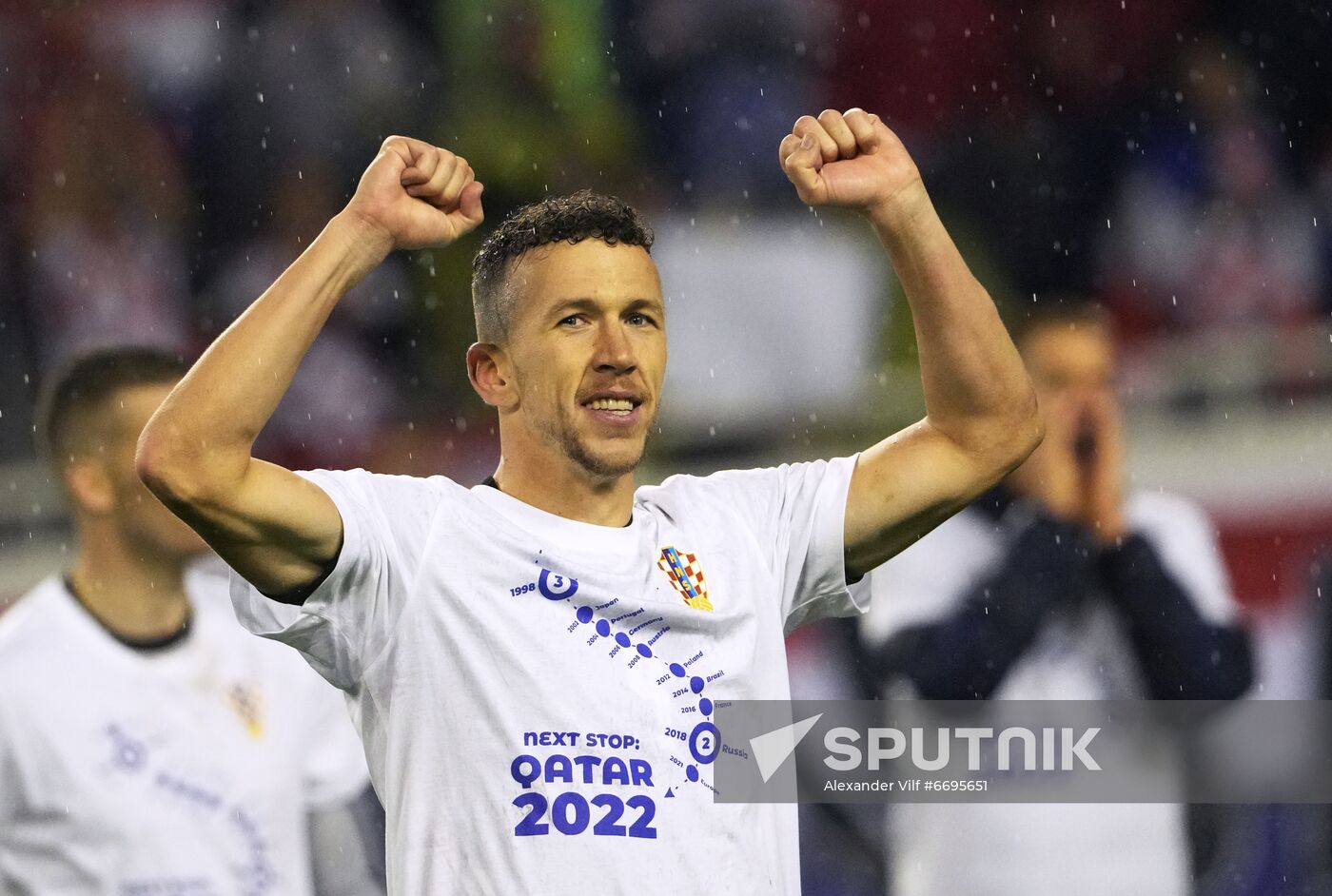 Croatia Soccer 2022 World Cup Qualifiers Croatia - Russia