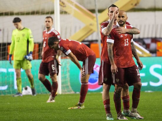 Croatia Soccer 2022 World Cup Qualifiers Croatia - Russia