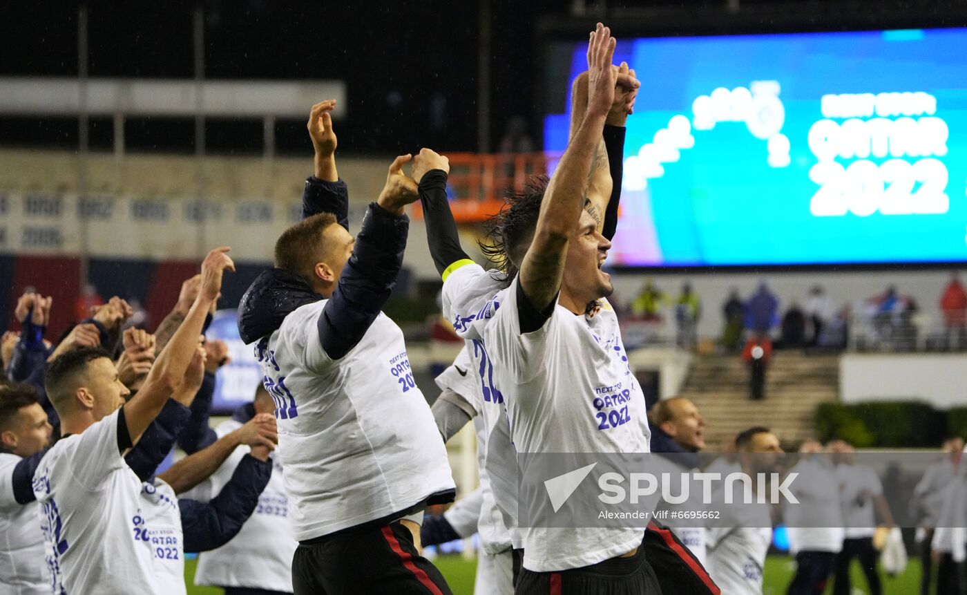 Croatia Soccer 2022 World Cup Qualifiers Croatia - Russia