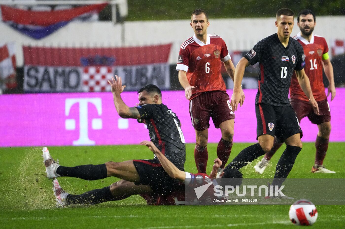 Croatia Soccer 2022 World Cup Qualifiers Croatia - Russia