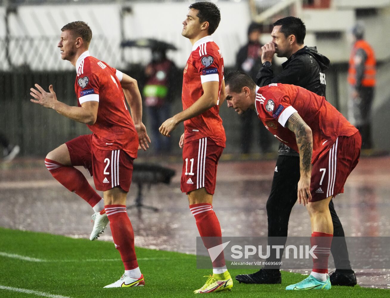 Croatia Soccer 2022 World Cup Qualifiers Croatia - Russia