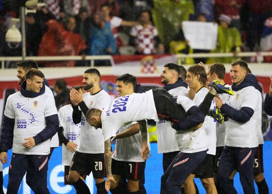 Croatia Soccer 2022 World Cup Qualifiers Croatia - Russia