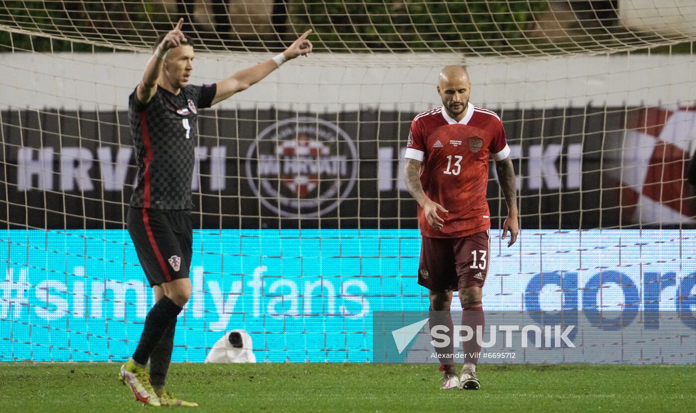 Croatia Soccer 2022 World Cup Qualifiers Croatia - Russia