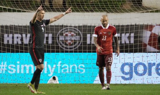 Croatia Soccer 2022 World Cup Qualifiers Croatia - Russia