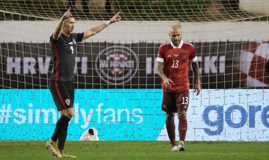 Croatia Soccer 2022 World Cup Qualifiers Croatia - Russia