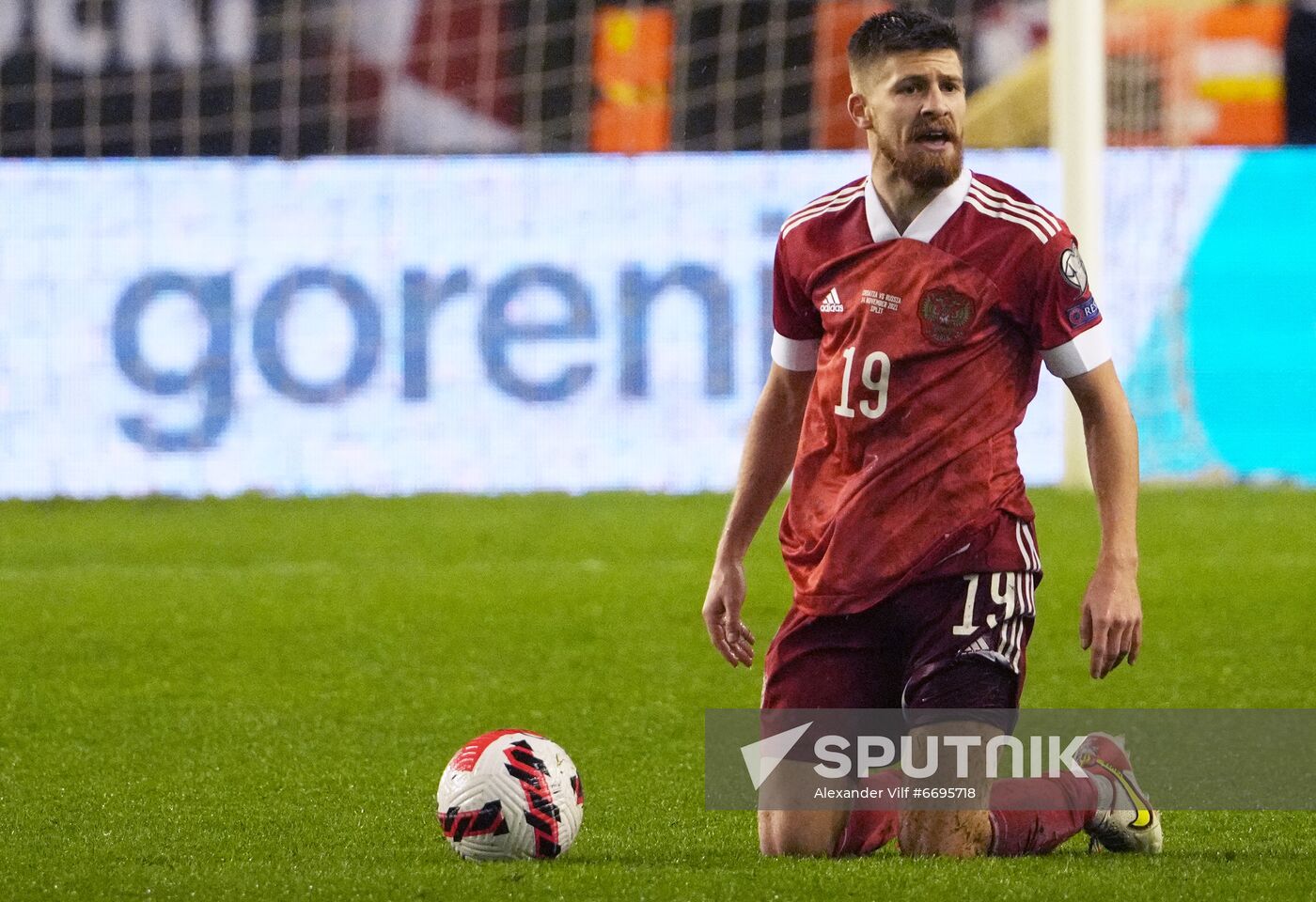 Croatia Soccer 2022 World Cup Qualifiers Croatia - Russia