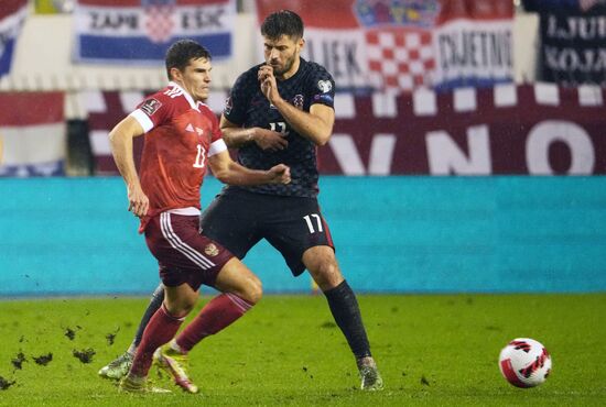 Croatia Soccer 2022 World Cup Qualifiers Croatia - Russia