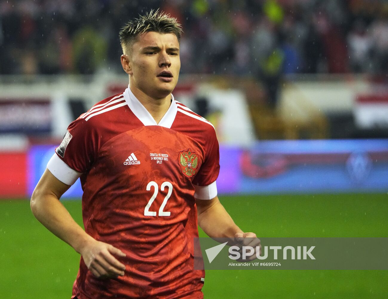 Croatia Soccer 2022 World Cup Qualifiers Croatia - Russia