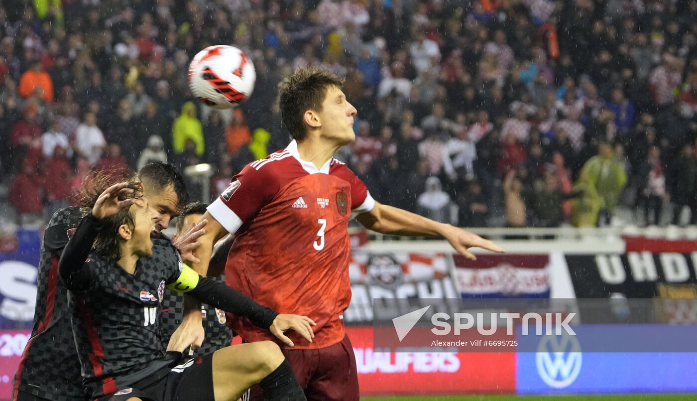 Croatia Soccer 2022 World Cup Qualifiers Croatia - Russia