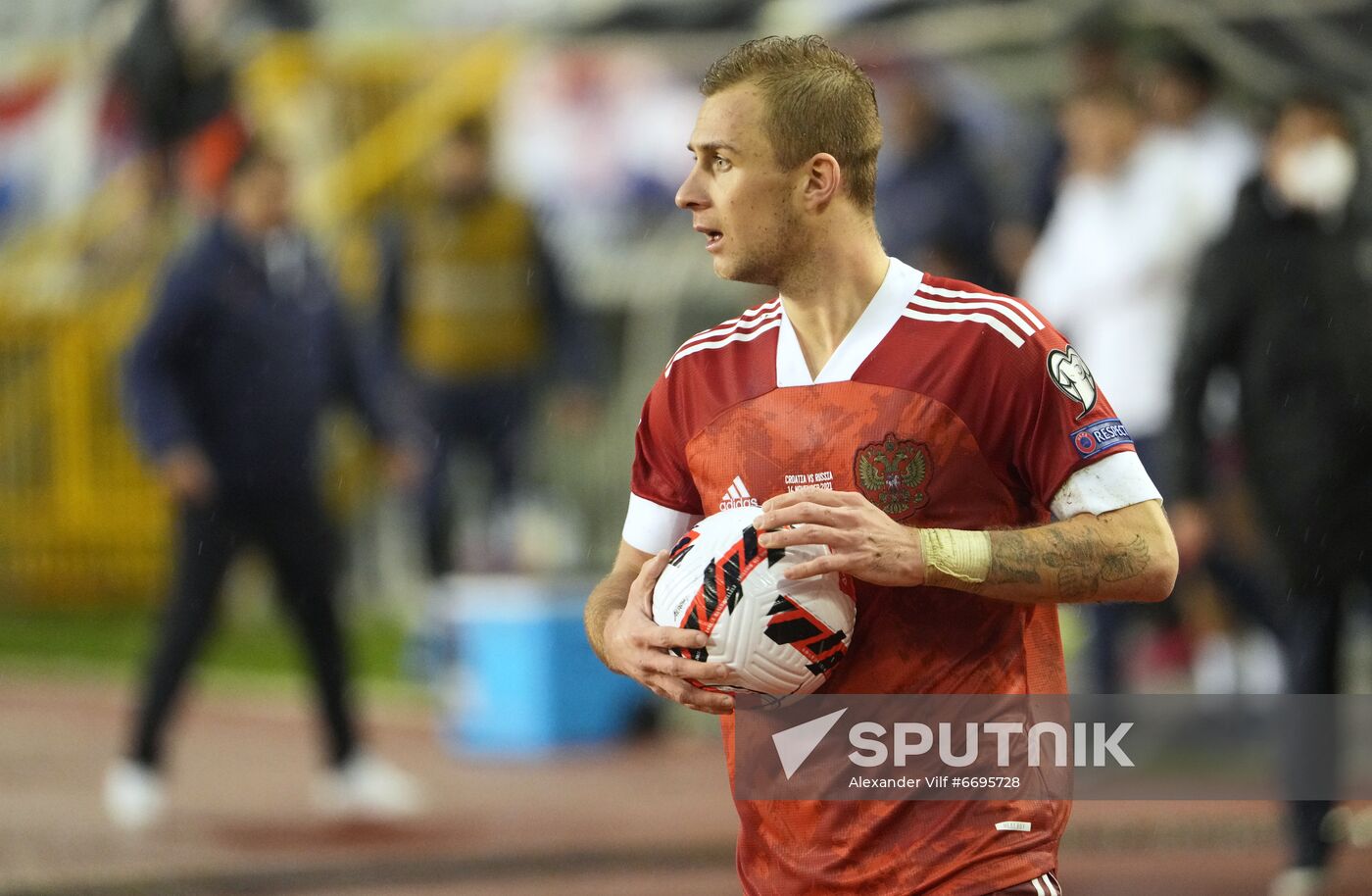 Croatia Soccer 2022 World Cup Qualifiers Croatia - Russia