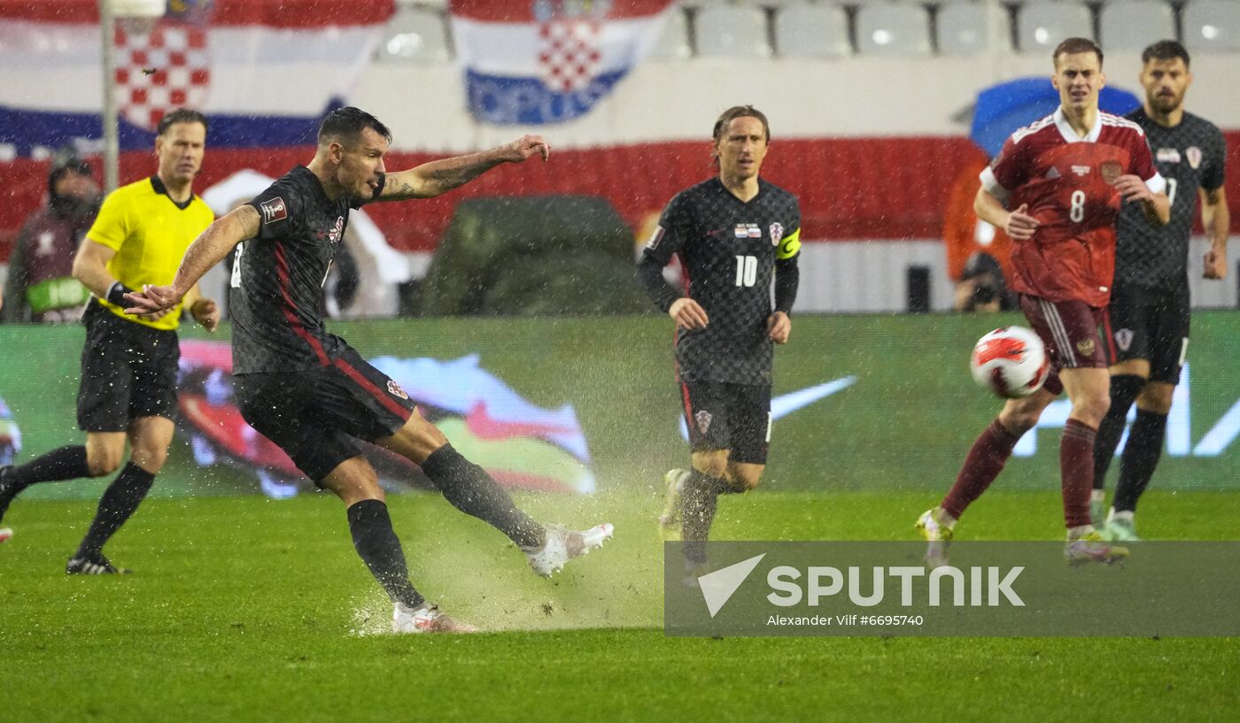 Croatia Soccer 2022 World Cup Qualifiers Croatia - Russia