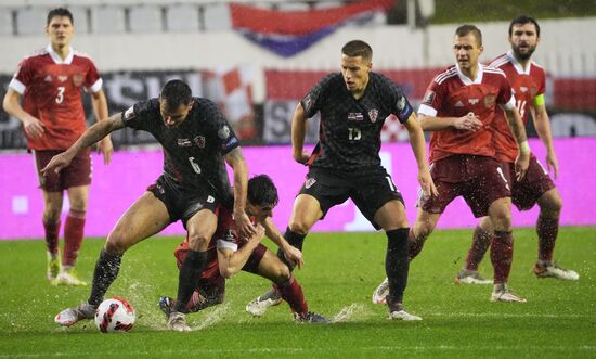 Croatia Soccer 2022 World Cup Qualifiers Croatia - Russia